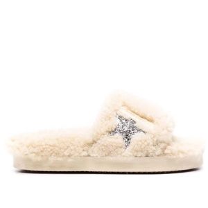 Golden Goose shearling slides